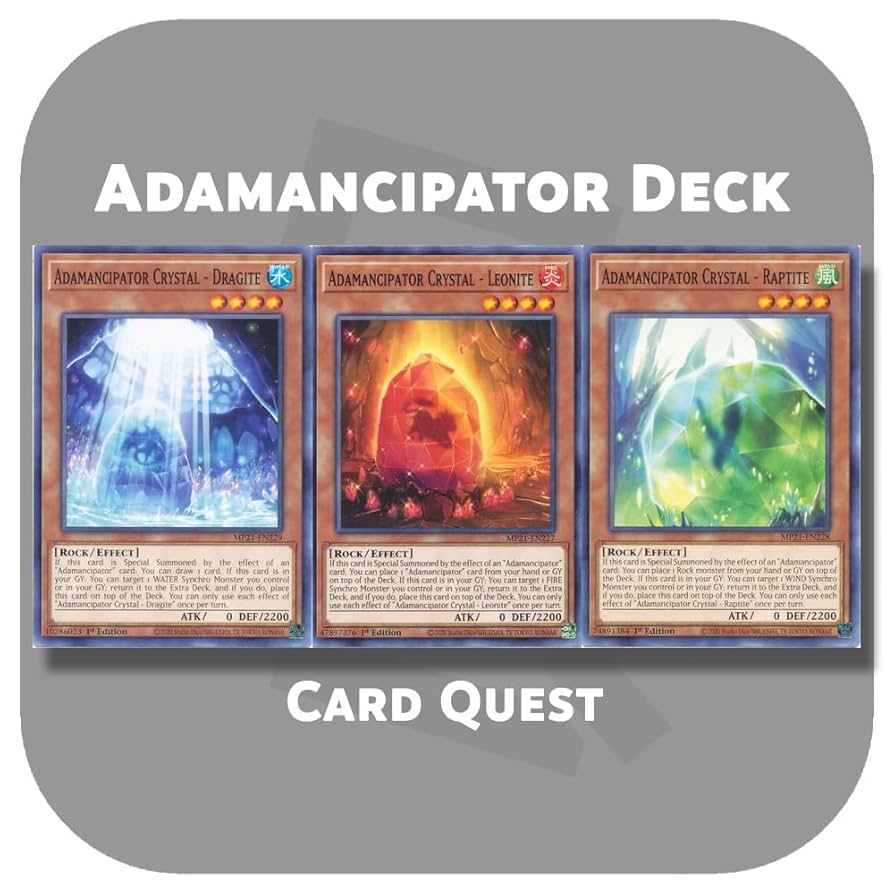 アダマシア デッキ 遊戯王 Adamancipator deck アダマシア デッキ 遊戯王 Adamancipator deck アダマシア